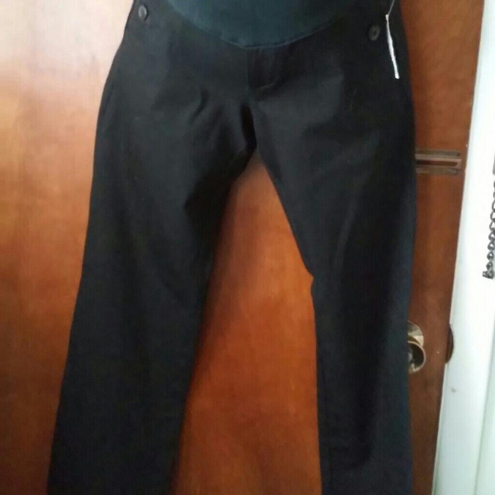 Old Navy Black Maternity Dress Pants 4 NWT